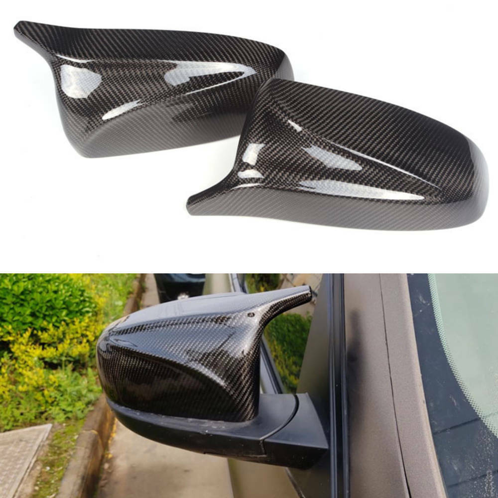 BMW E70 E71 Carbon Fiber Mirror Cap Replacement