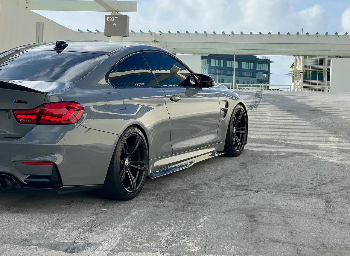 BMW Carbon Fiber M4 F82 PSM Style Side Skirts